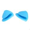 2 Pieces Silicone Pot Holder Oven Grip Pinch Mitts Finger Tab Protector Outdoor Camping Hiking