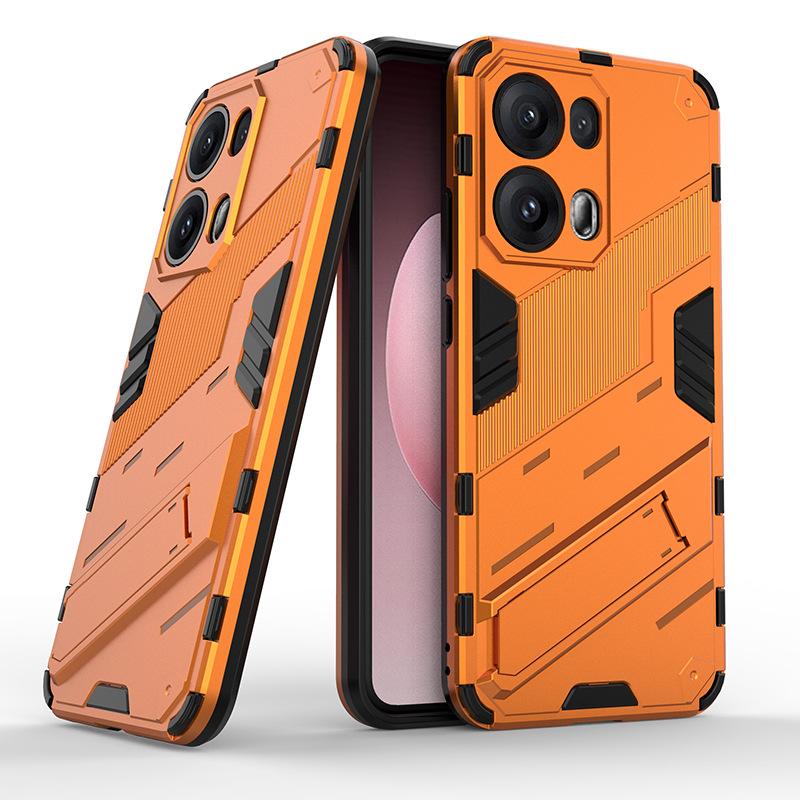 Подходит для OPPO Reno13Pro чехол в стиле панк для мобильного телефона Reno12Pro с подставкой Reno11 противоударный защитный чехол