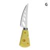 1Pc  Steel Stainless Cheese Knives With Bamboo Wood Handle Cheese Slicer Cheese