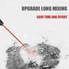 Шестигранный вал Миксер для гипсовой грязи Ручной Инструмент для смешивания краски, цемента, шпатлевки, порошка Для затирки раствора