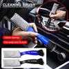 Car Air Conditioning Air Outlet Cleaning Dust Removal Soft Brush Cleaning Tool For Accent Elantra Tucson Santafe Veloster Genesis