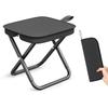 1PC Small Horse Tie Zipper Packed Folding Stool Outdoor Pocket Stool Portable Fishing Stool Handbag Chair Camping Chair