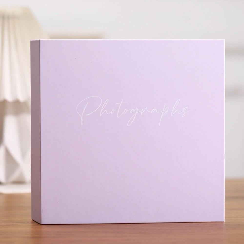 Interleaf Style 6-inch Photo Album Writable Vintage Photo Album  Creative Storage