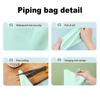 2 шт. силиконовая глазурь, кондитерские мешочки, гладкая внутренняя легко сжимаемая многоразовая сумка для крема, инструменты для украшения кексов, выпечки
