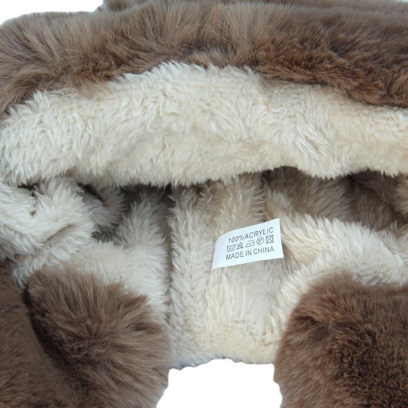 Freesh Hat Same Hat Женская шерстяная вязаная шапка плюс бархатная термобелье Lei Feng Кепка Корейский меховой шарик Наушники Шапка