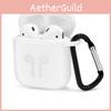Shockproof Apple Airpods Case Cover Skin With Antilost Strap And Charging Compatibility