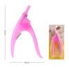 Yousheng Nail Tip Cutter Ergonomic Spring Design Straight Edge Sharp Blade Labor-saving Manicure Tool U-Type Professional False Nail Clippers Salon