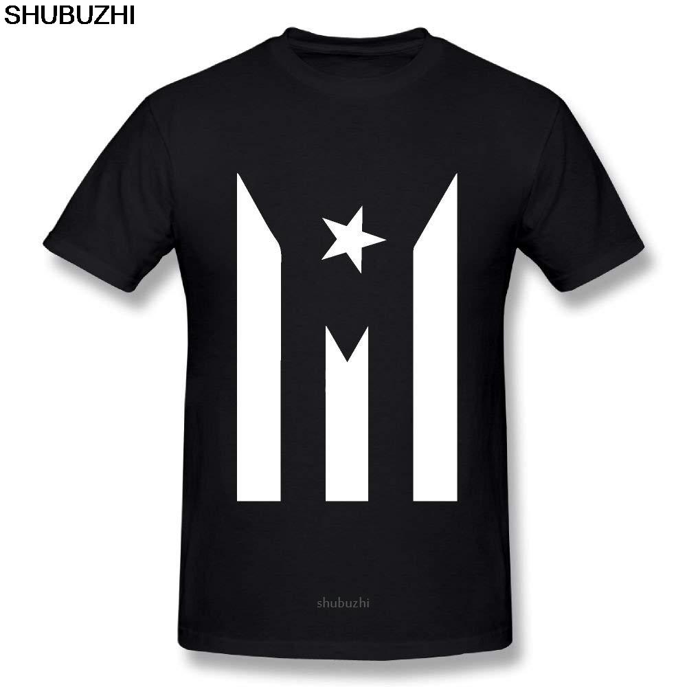 Mens Puerto Rico Flag1 Cotton Prints Casual Short Sleeve TShirt Cheap Crew Neck MenS Top Tee Round Neck Clothes sbz8503