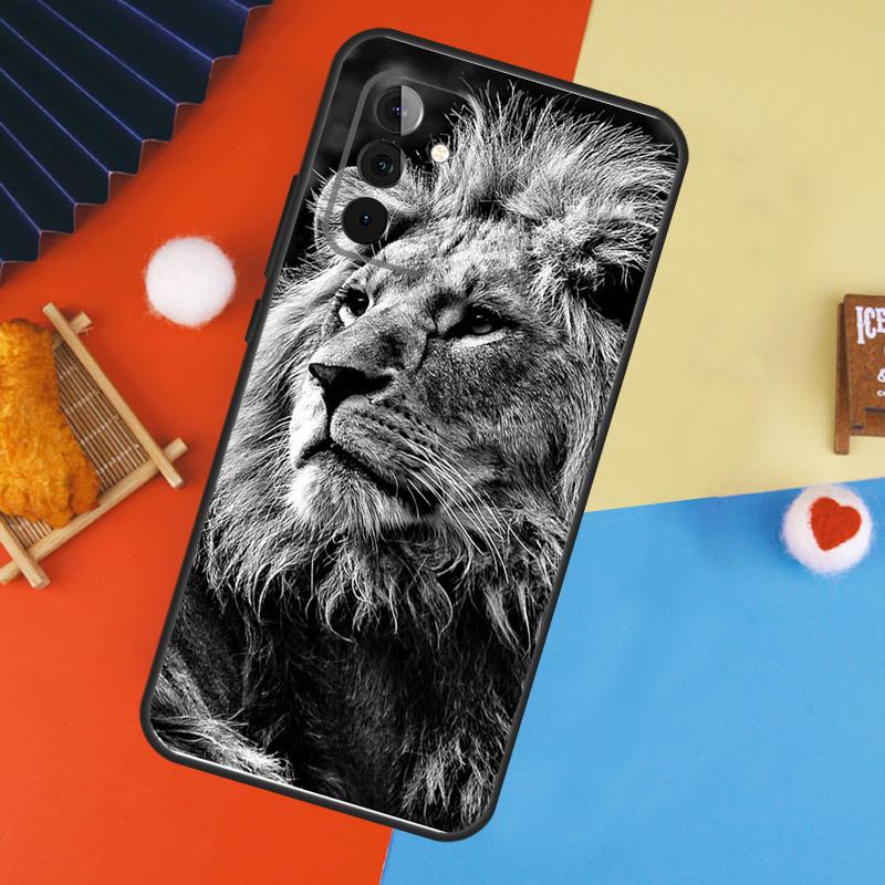 Чехол Животное Леопард Тигр Лев Для Samsung Galaxy A56 A36 A16 A06 A13 A33 A53 A52 A32 A12 A54 A34 A14 A15 A35 A55 A17