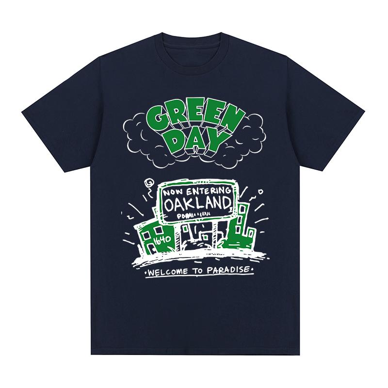 green day Vintage Tshirt Funny Cute Kawaii Clothing Graphic Y2k Aesthetic Cotton Men T shirt New Tee Tshirt Womens Tops
