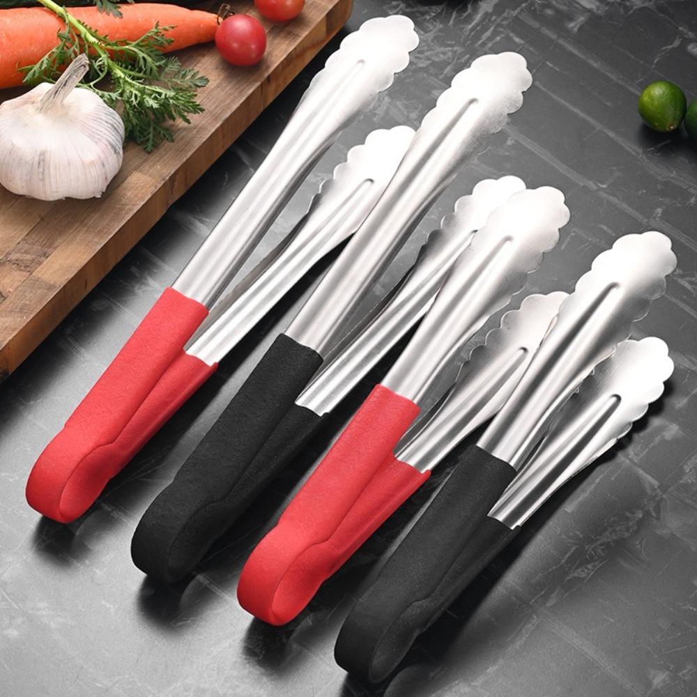Non-slip Barbecue Clip Thickened Grill Tongs New Kitchen Food Tongs Camp Cooking Supplies