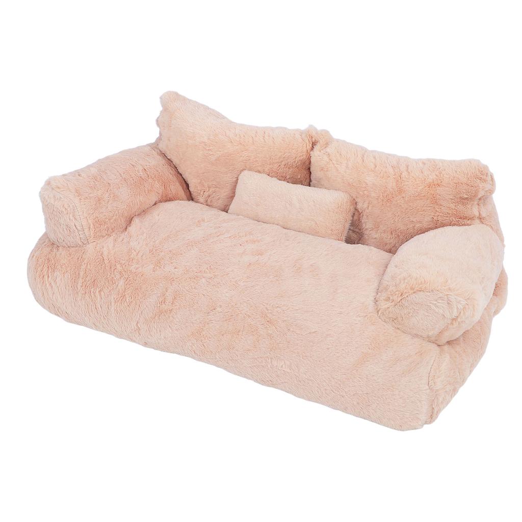 Диван-кровать для домашних животных, теплый, мягкий, удобный, съемный, моющийся, с нескользящим дном, диван-кровать для кошек и собак