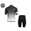 Unisex Cycling Jersey Bib Shorts Set Quick-Dry Road Bike Apparel Men Women