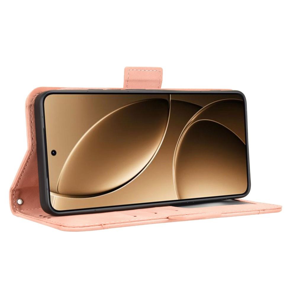 Flip Case for Xiaomi Poco F7 Ultra, Card Slot, Pink