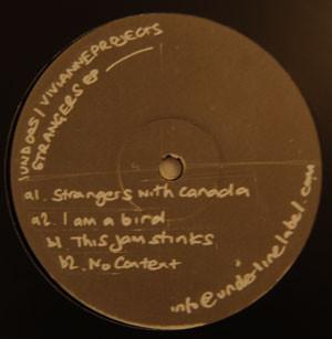 12-дюймовая пластинка VIVIANNE PROJECT - Strangers EP UND005 Underl_ne 2005 UK Dance & Electronica Б/У