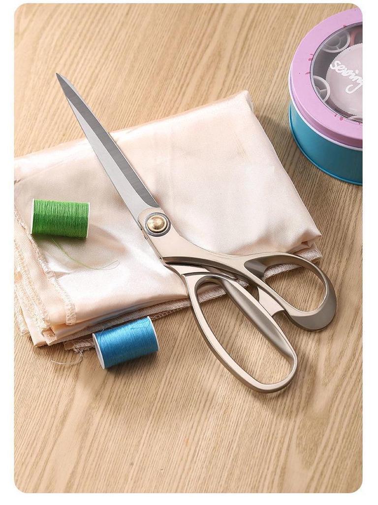 Профессиональные ножницы из нержавеющей стали для резки ткани, кожи и бумаги