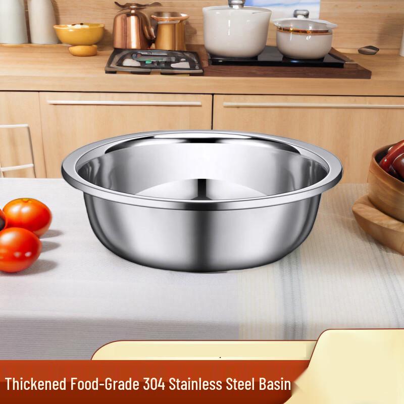 777 Food Grade 304 Stainless Steel Basin Set
