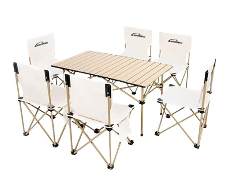 Whotman Outdoor Folding Table & Chair Set