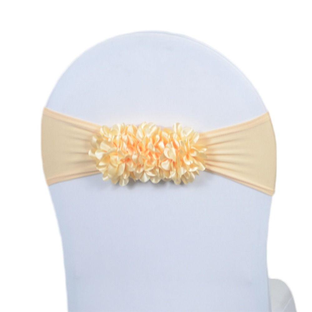 Back Elastic Sash Wedding Chair Covers Slipcover Design Banquet Chair Decor Hotel Dining