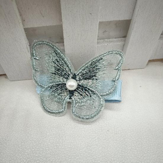 5 шт. женские заколки для волос 3D сетчатая пряжа бабочка декор легкие тканевые заколки для волос аксессуары для украшения волос