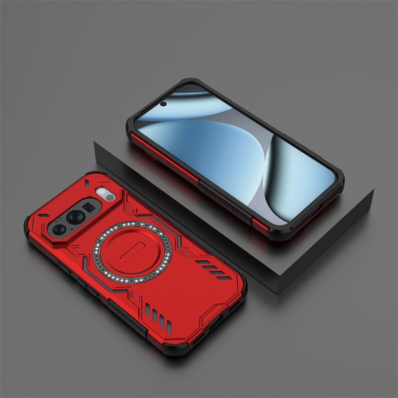 Для чехла Google Pixel 10 Чехол Google Pixel 10 Pro Противоударная Магнитная адсорбция Беспроводная зарядка Задняя крышка Для чехла Google Pixel 10