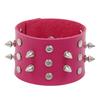 Модный браслет с шипами, панк, из искусственной кожи, браслеты, готический браслет для девушек, с заклепками, рок-наручник для женщин, мужчин, ювелирные изделия