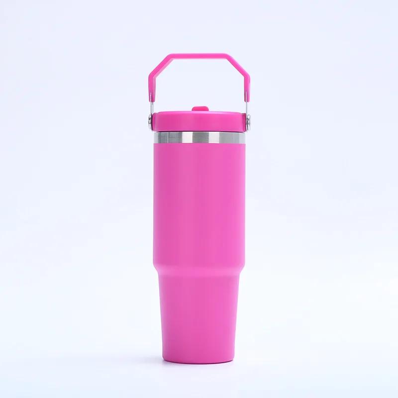 30 унций сублимационный пустой стакан из нержавеющей стали автомобильная чашка кофейная кружка большая емкость сублимационная бутылка для воды вакуумный термос бутылка