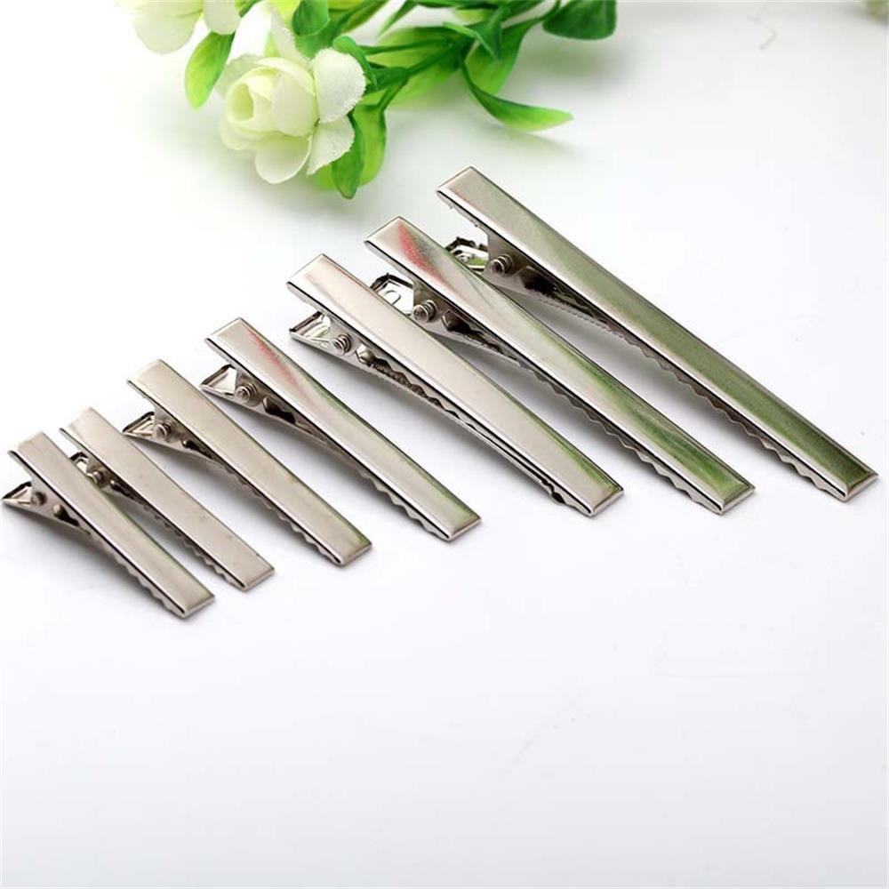 50Pcs Gift Hair accessories Metal Duckbill Clip Alligator Hair Clips Hairpin Crocodile Clamp