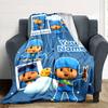 Pocoyo Personalized Name Blanket Throw Customizable Blanket Warmthful Decor Throw For Livingroom Bedding Sofa Office Chair for All Occasions
