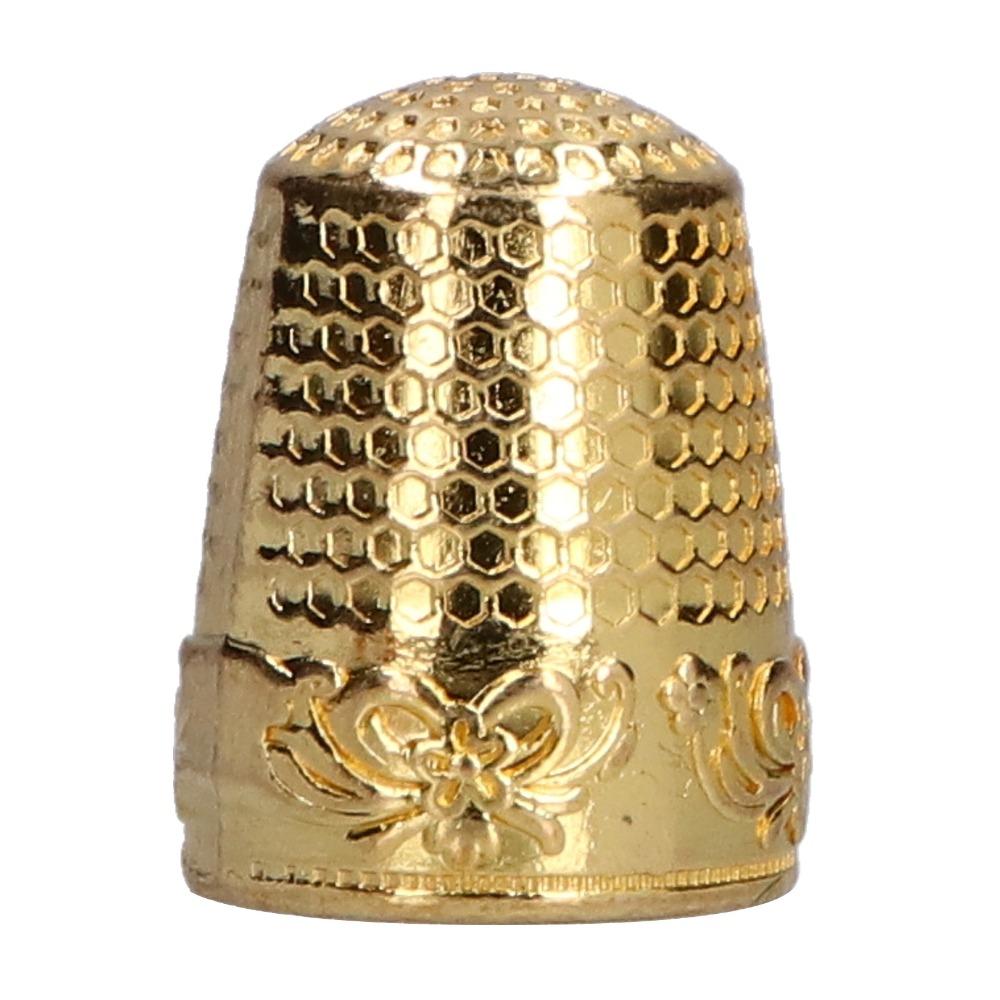 10pcs Antirust Coating Finger Protector Thimbles Hand Sewing Thimbles Quilting Craft Supplies