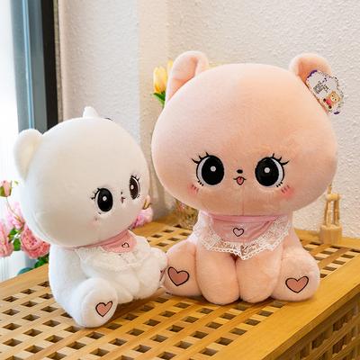 Милая кукла-кошка, плюшевая игрушка, милая сладкая кошка, подушка для дивана, кровать, кукла для сна