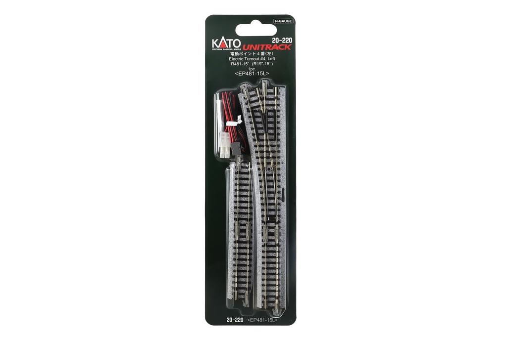 KATO N Gauge Электрическая точка Нет. 4 левых 20-220 принадлежности для моделей железных дорог