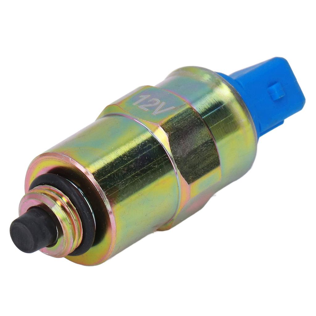 12V Fuel Shutdown Shutoff Solenoid 716‑30255 Replacement for JCB 3CX 4CX Backhoe Loader