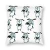 CCourages Cowardly Dog Cute Pillowcase Soft Polyester Cushion Cover Decorations Throw Pillow Case Cover Seater Square Xcm