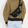 New COACH Elise Leather Combo Bag Fanny Pack Crossbody Bag Men's Black CJ507-SVDTV