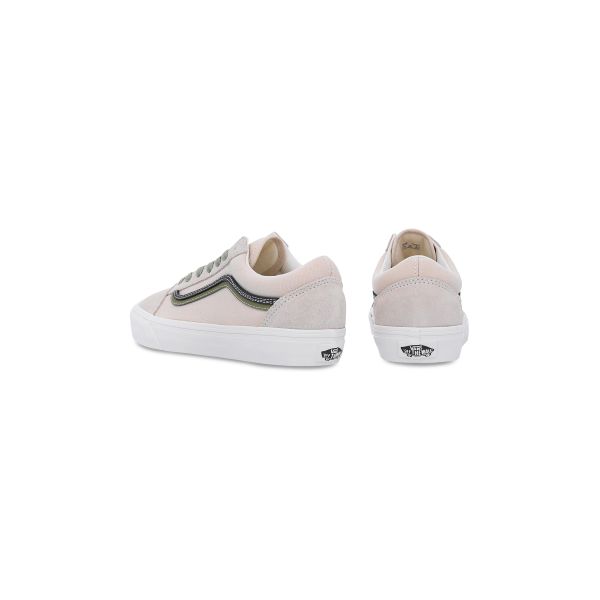 Vans Old Skool Comfortable Durable Low-Top Skate Shoes Men sneaker Light-Pink Beige VN000EG8GIW1
