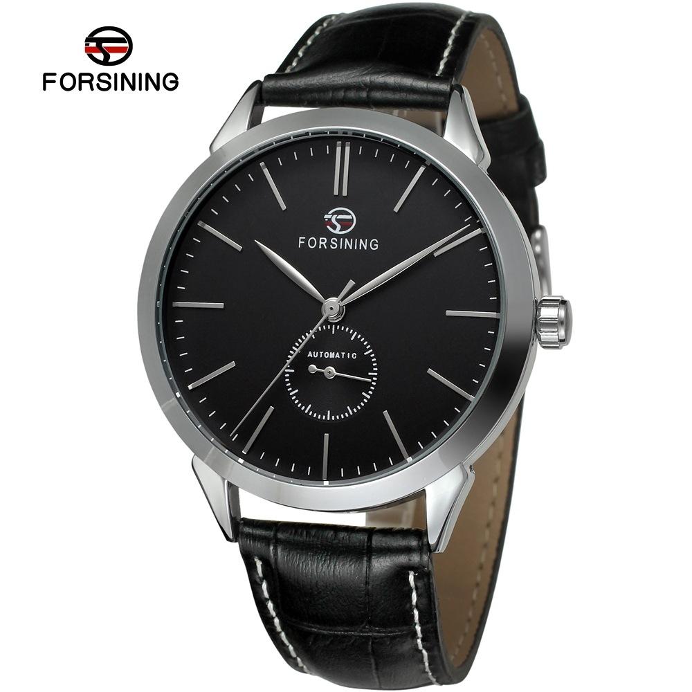 Forsining Men Fashion Casual Simple Mechanical Watch