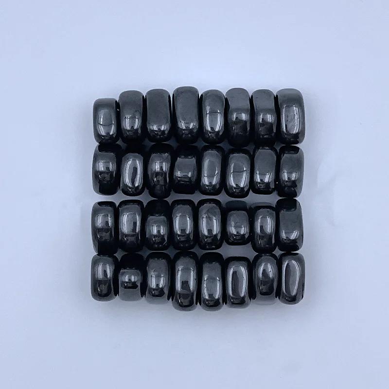 20Pcs Match Color Rope Fridge Magnetic Stone Set Diy Photo Wall Irregular Black Lodestone Family Magnet Pushpin Multi Functional