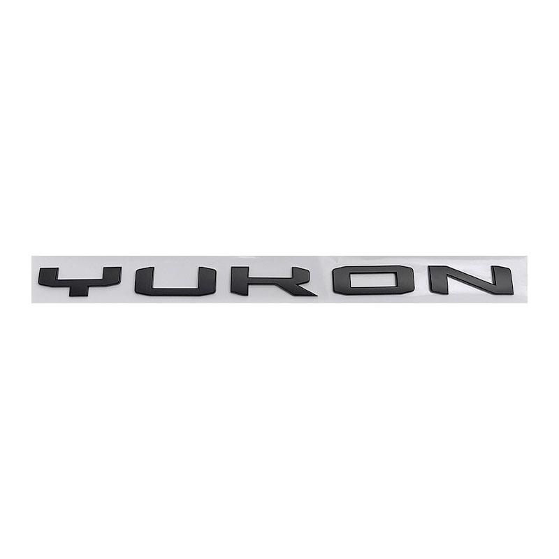 AABJZ1 YUKON new label car stickers For GMC CHEVROLET pickup modified accessories rear trunk badge door side logo decorate big small