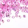 2Ct Fancy Pink Color VVS1 Diamond 3x3mm Round Cut Premium Gemstone 20pcs