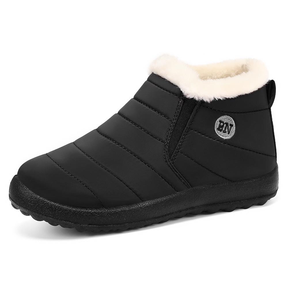 Cotton Shoes Winter Cotton Boots Large Size Thickened Short Boots Outdoor Warm Snow Boots