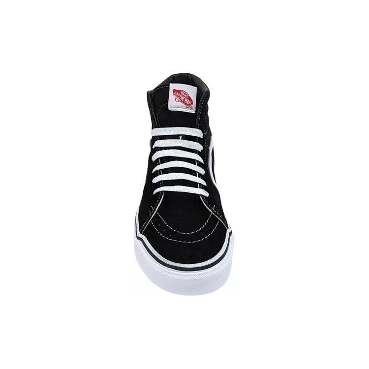 Vans Sk8-Hi черные кроссовки унисекс белые VN000D51B8C