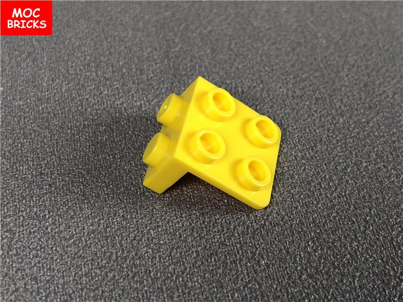 20 шт./лот Цветные кронштейны 1x2 - 2x2 совместимы с 44728 Образовательные строительные блоки Игрушки-фигурки для детей Подарки Куклы