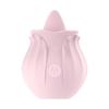 Popular Rose Flower Vibrating Tongue Licker for Female Pleasure