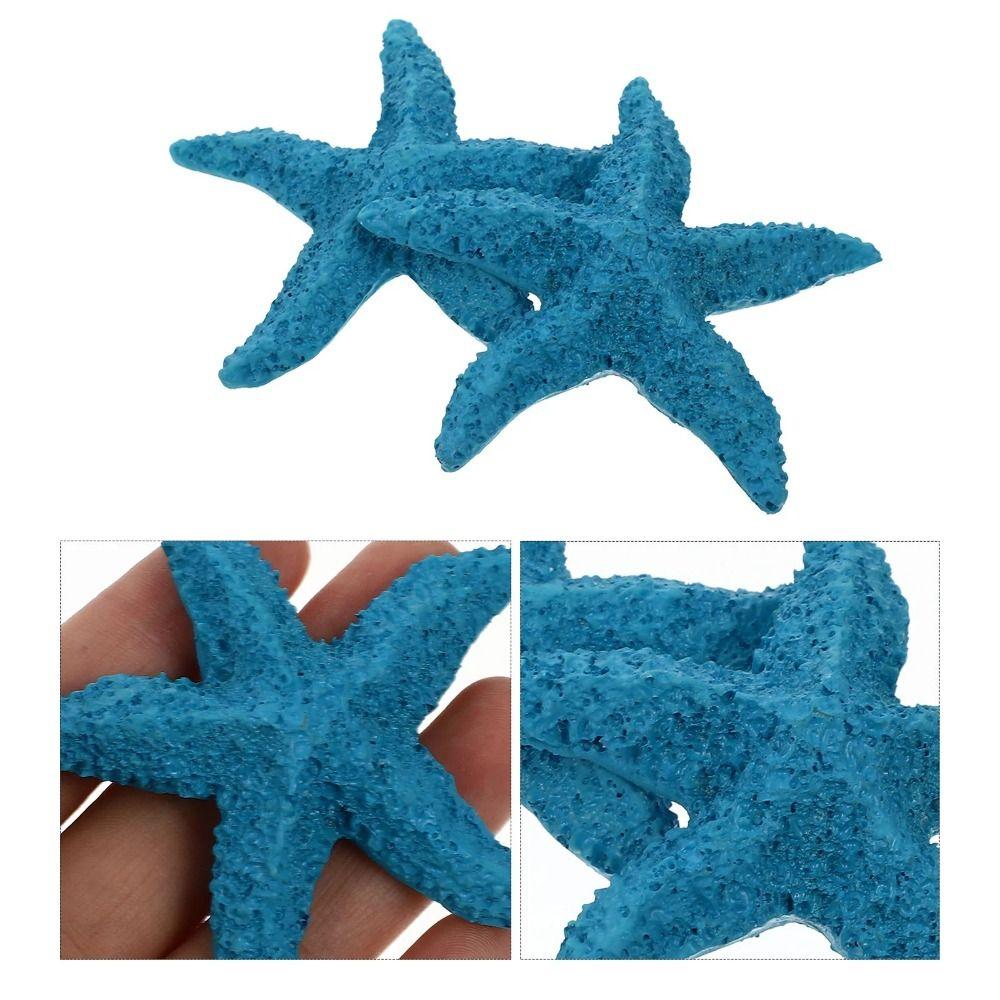 Cute Starfish Ornaments Resin Sea Stars Decoration Simulation Starfish  Wedding