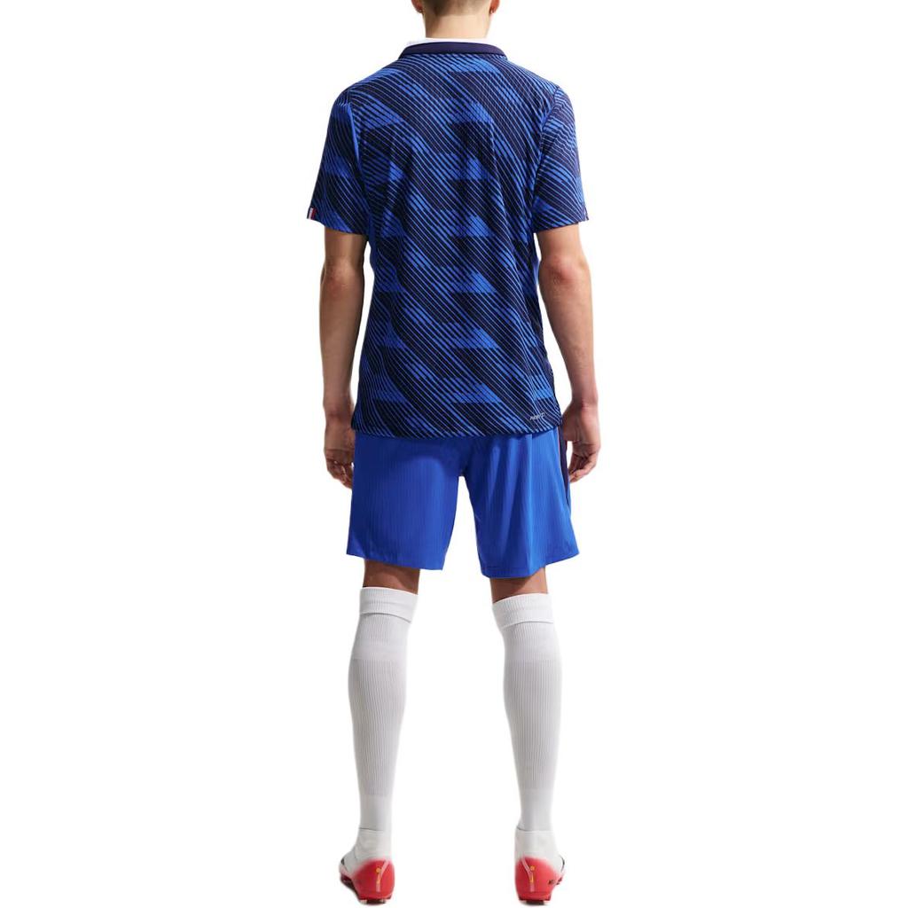 Nike Франция 2026 Матч Домашняя игра Королевский/Затемненный синий/Белый/Металлический медный Мужские Топы IB5158-480