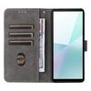 For Sony Xperia 10 VI Case PU Leather Stand Cover with RFID Blocking Wallet