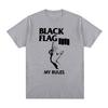 Футболка Black Flag Summer с круглым вырезом и коротким рукавом, панк-рок группа, хлопок, мужская, новая футболка, женские топы
