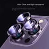 Metal Camera Lens Protector for iPhone 15 14 Pro Max Tempered Glass Metal Ring iPhone 13 12 11 Back Lens Cover Protective Film