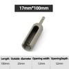 65.80.100.120.135mm Length Open Hex Nut Driver Socket Slotted Impact Electric Hex Shank Slotted Drill Bit Sockets Wrench Tool